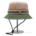 Gorra de sombrero de pesca de 100% de poliéster